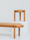 Banco Gaspar grande - estofado