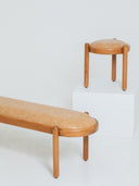 Banco Gaspar grande - estofado