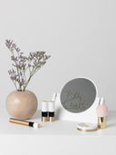 Espelho de Mesa Folhas